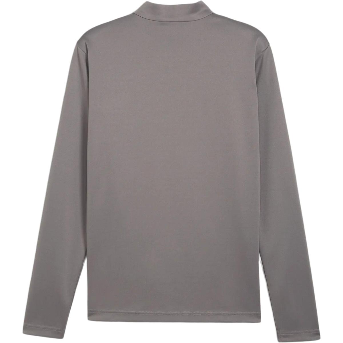PUMA teamGOAL Half Zip Treningstrøye Cast Iron-PUMA White