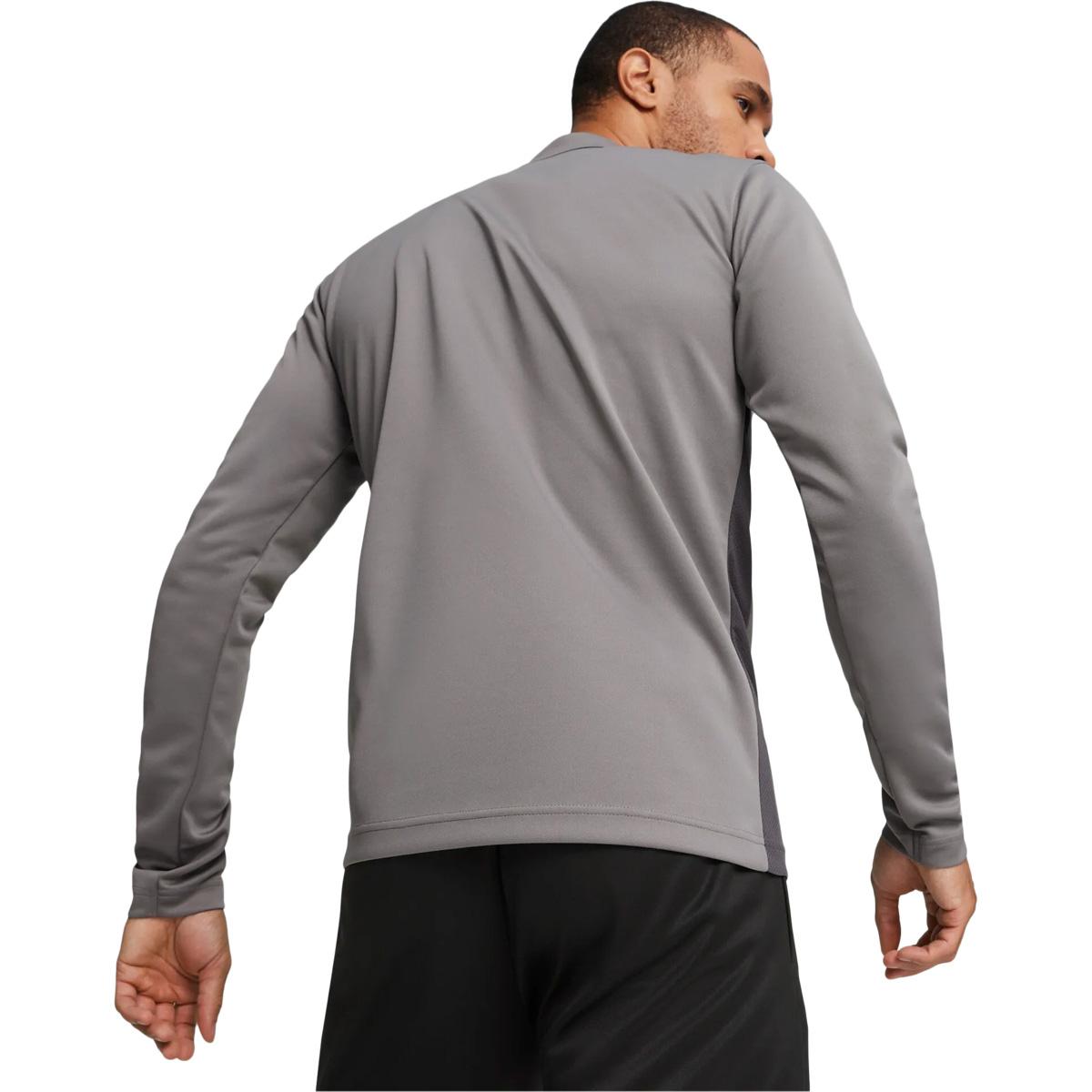 PUMA teamGOAL Half Zip Treningstrøye Cast Iron-PUMA White
