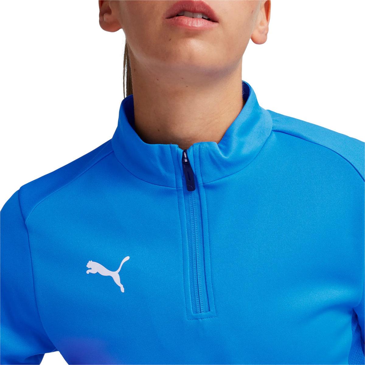 PUMA teamGOAL Half Zip Treningstrøye Dame White Glow