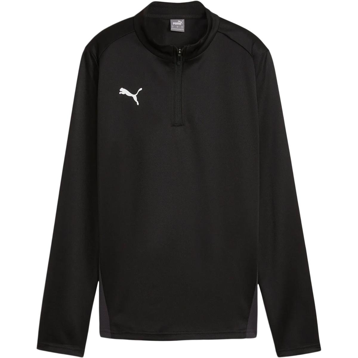 PUMA teamGOAL Half Zip Treningstrøye Dame PUMA White-PUMA Black-Gum
