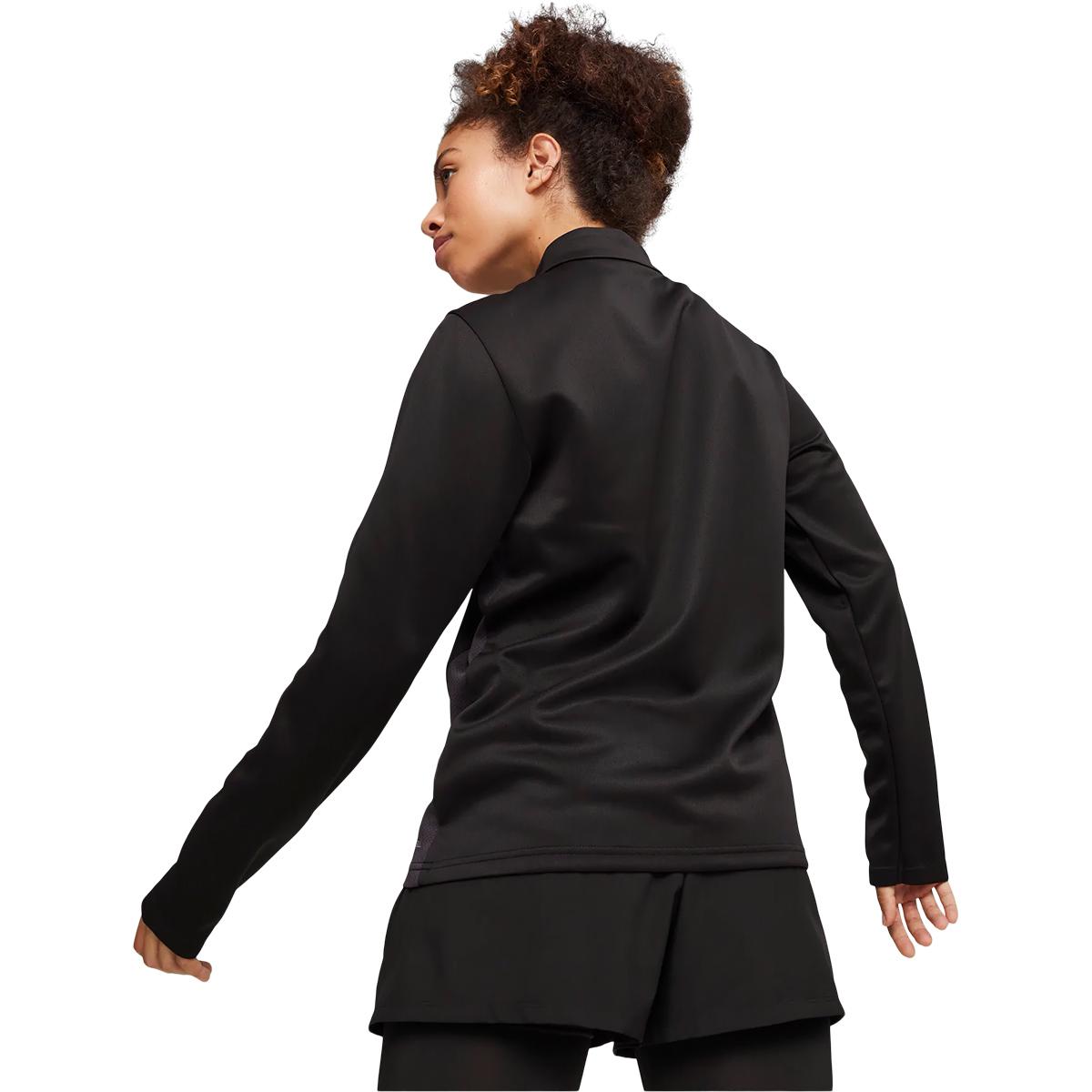 PUMA teamGOAL Half Zip Treningstrøye Dame PUMA White-PUMA Black-Gum