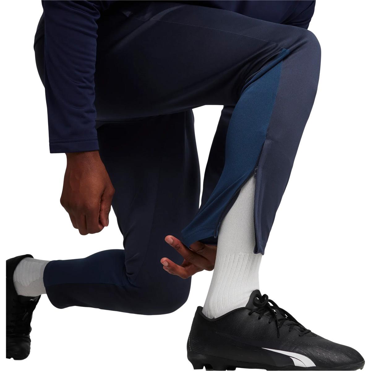 PUMA teamGOAL Treningsbukser PUMA Navy - PUMA White - Persian Blue