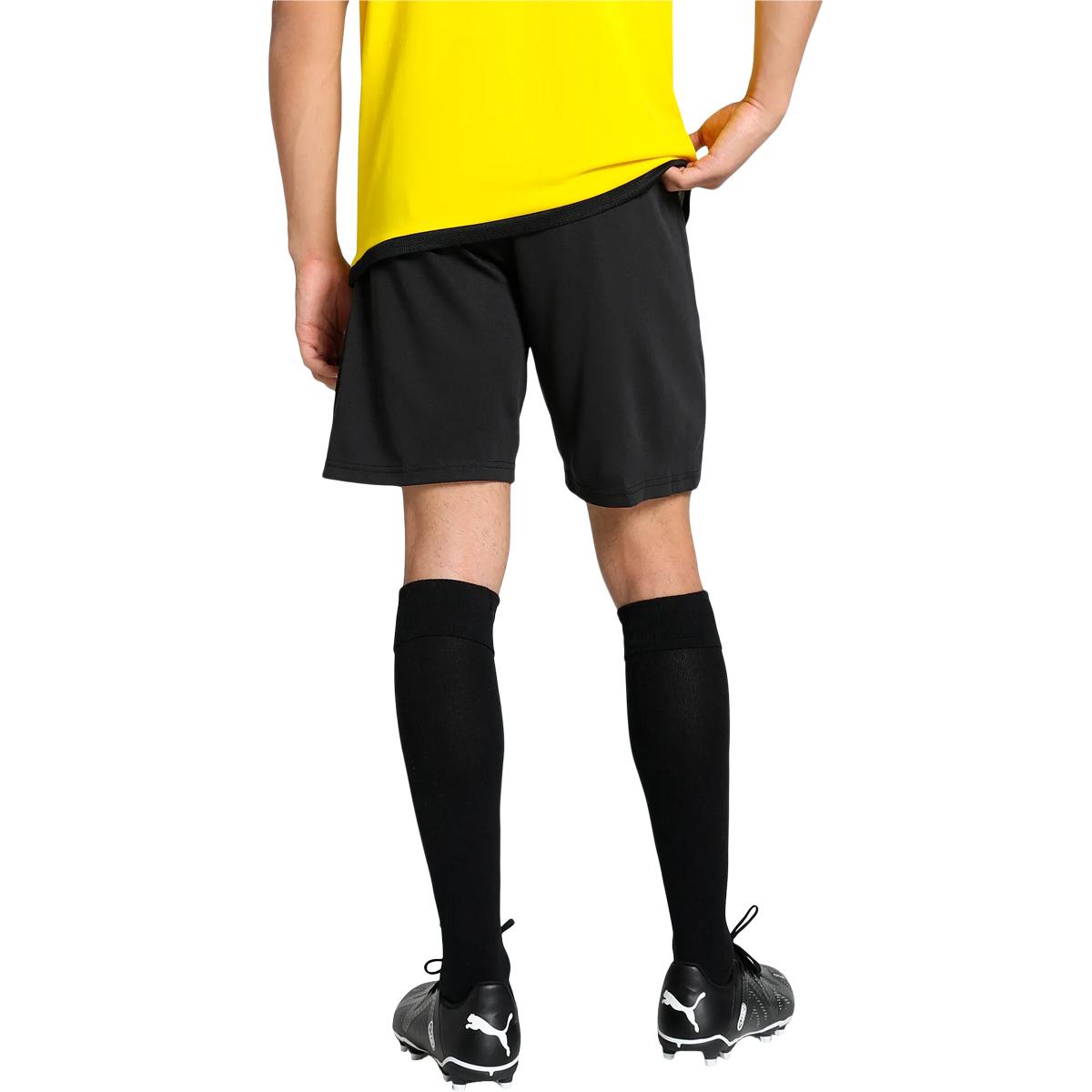 PUMA teamGOAL Træningsshorts PUMA White-PUMA Black-Gum
