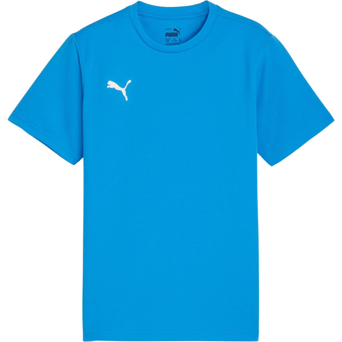 PUMA teamRISE Logo Trenings T-skjorte Barn Blue