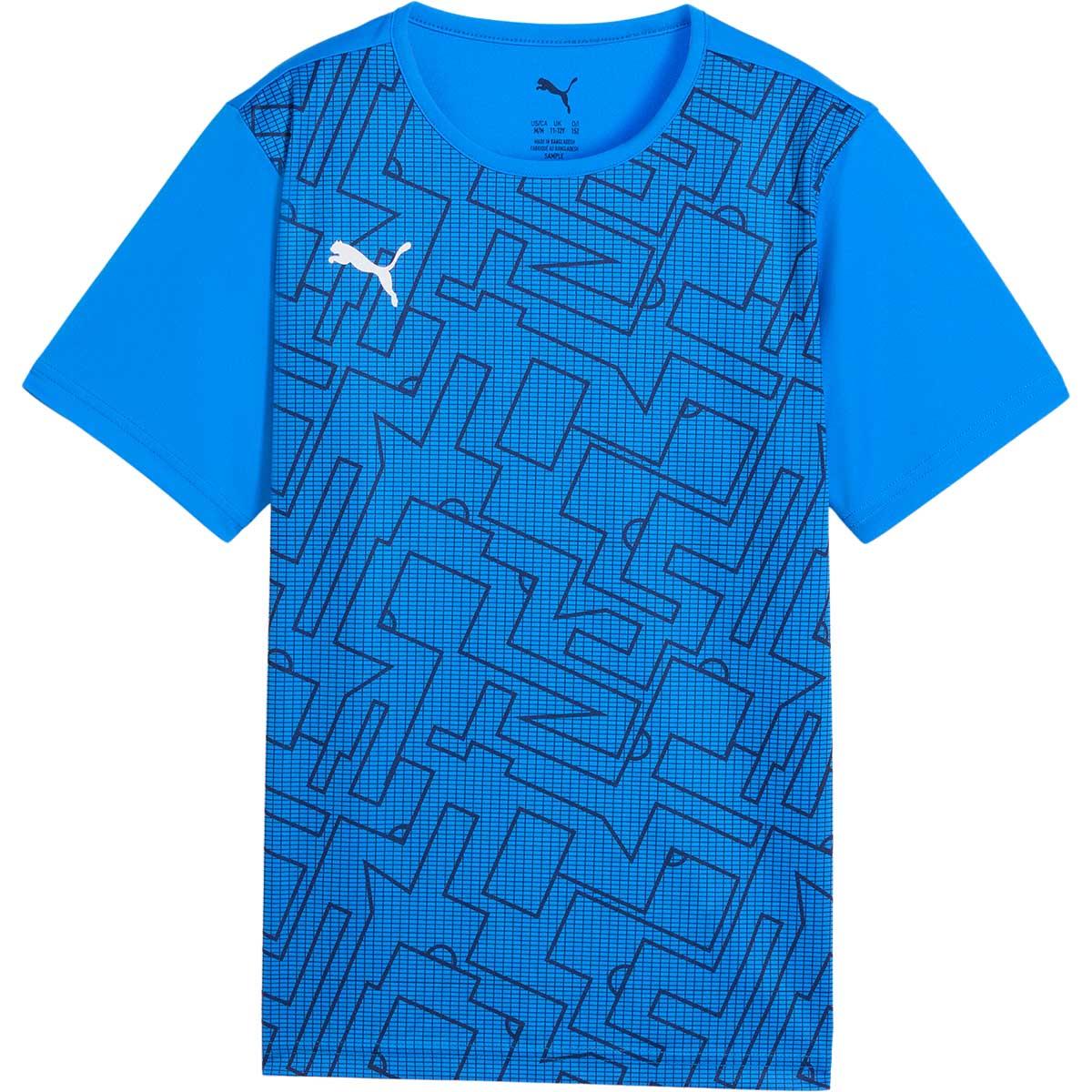 PUMA individualRISE Graphic Trænings T-shirt Børn Blue