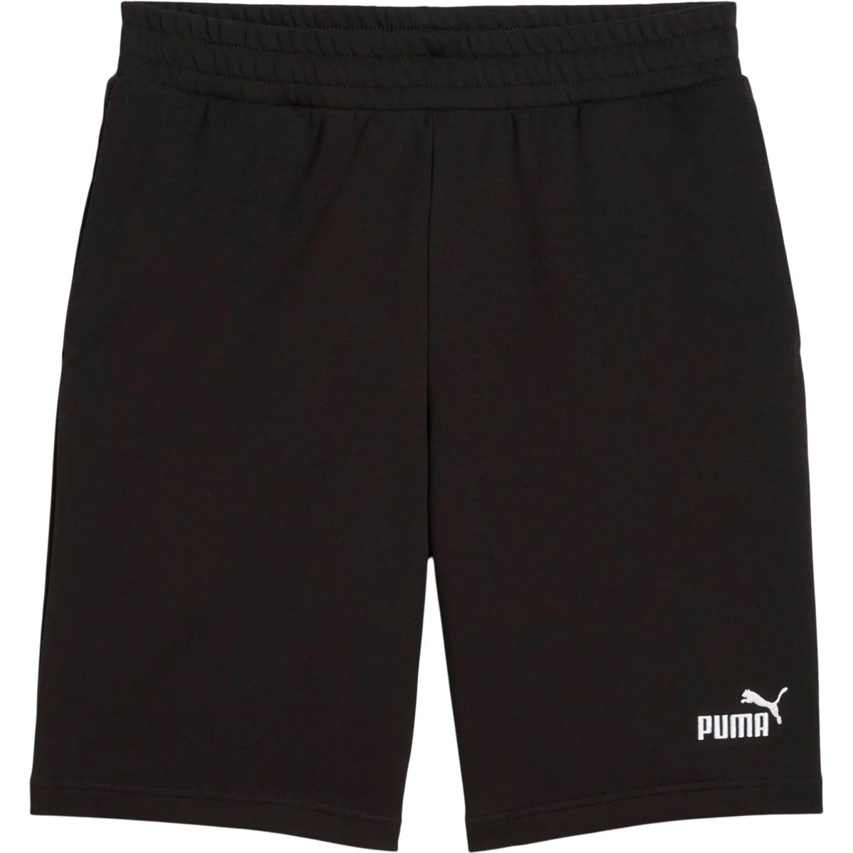 PUMA Essential No. 1 Logo Sweat Shorts Herre PUMA Black