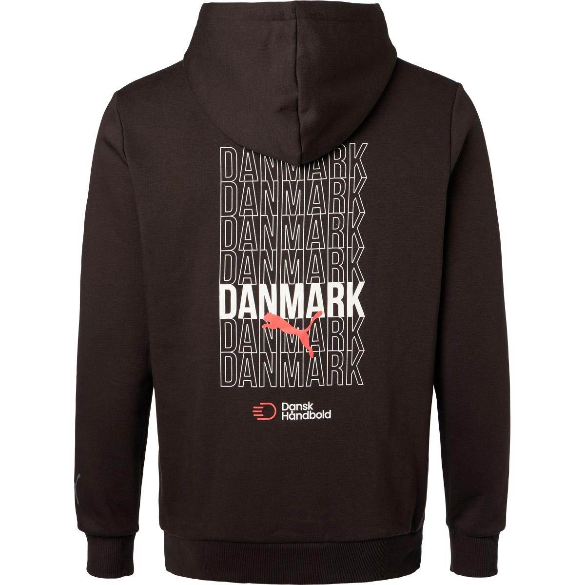 DanskHåndbold Rejse 26/27 Hettegenser Black