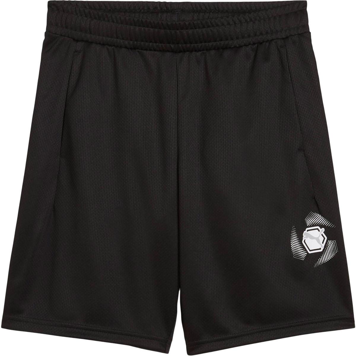 PUMA Active Sports Graphic Poly Træningsshorts Børn PUMA Black