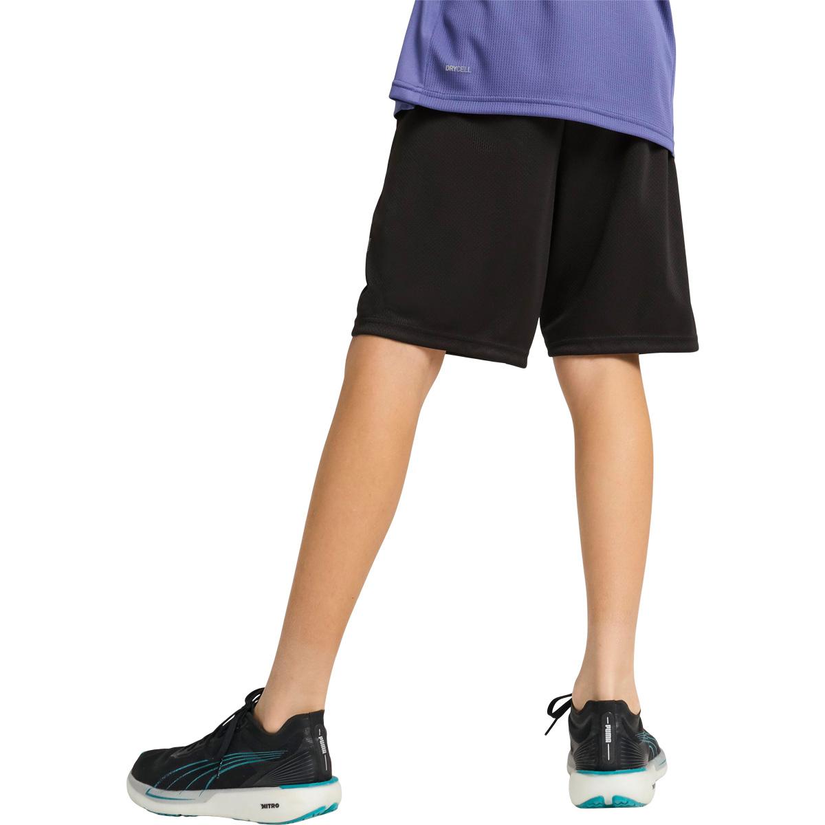 PUMA Active Sports Graphic Poly Træningsshorts Børn PUMA Black
