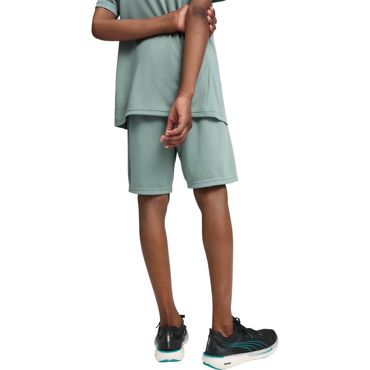 PUMA Active Sports Graphic Poly Treningsshorts Barn Green Moon