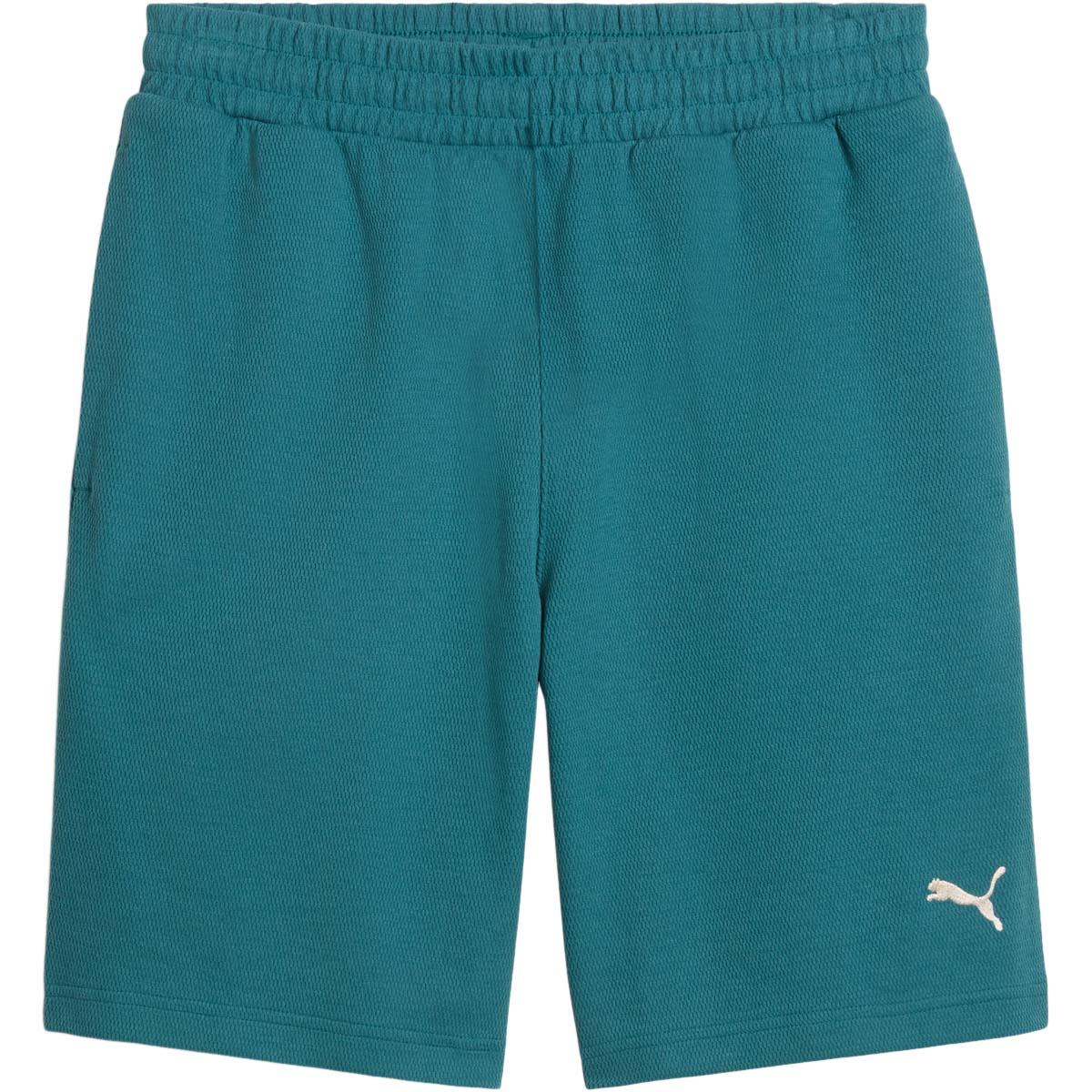 PUMA Essential Elevated Relaxed 9" Shorts Herre Green