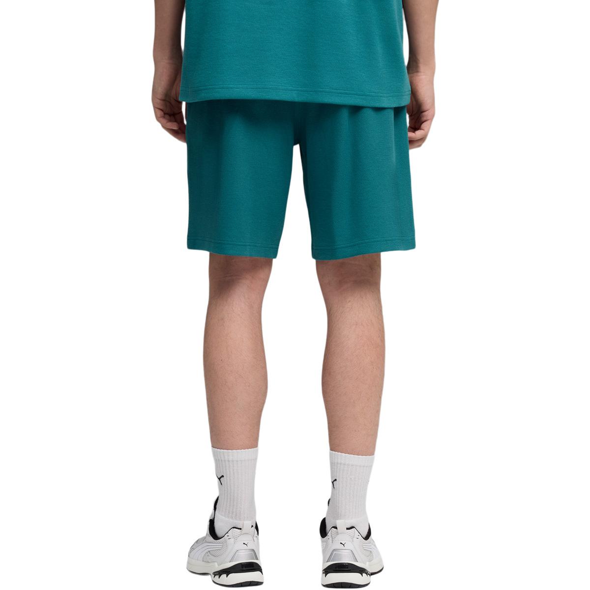 PUMA Essential Elevated Relaxed 9" Shorts Herre Green