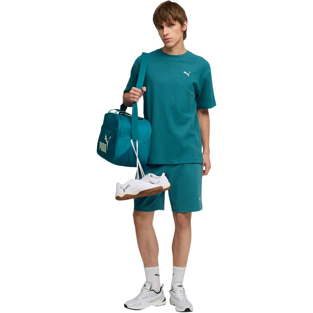 PUMA Essential Elevated Relaxed 9" Shorts Herre Green