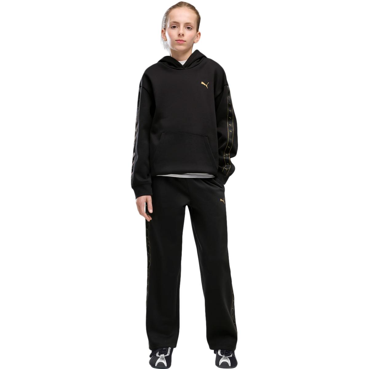 PUMA Essential Tape Relaxed G Hættetrøje Børn PUMA Black
