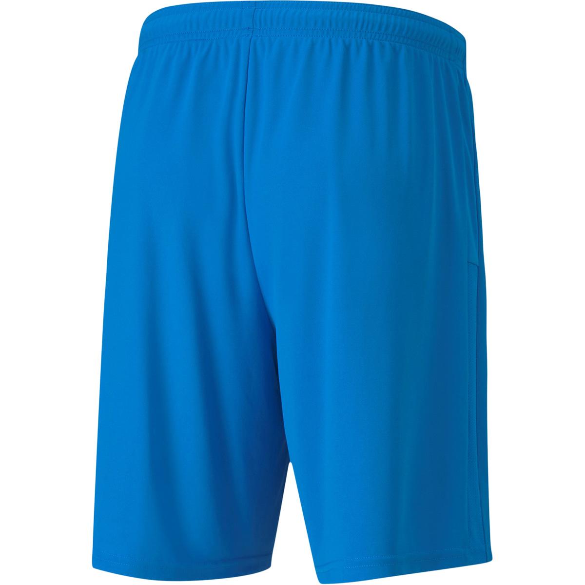 PUMA teamGOAL 23 Træningsshorts Electric Blue Lemonade
