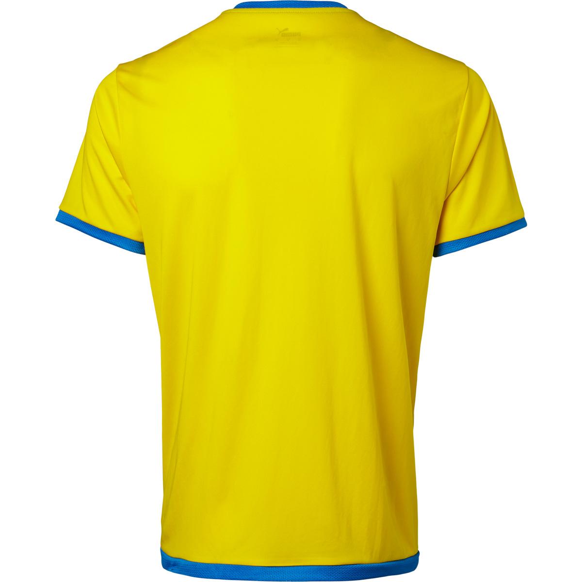 PUMA teamLIGA Trænings T-shirt Herre Cyber Yellow-Electric Blue Lem