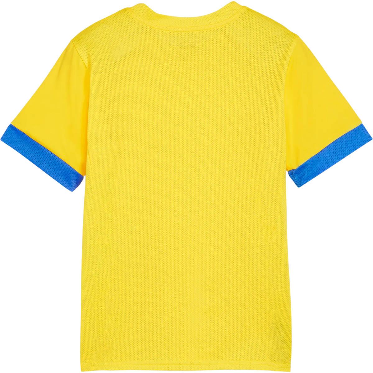 PUMA teamGOAL Matchday Trenings T-skjorte Barn Faster Yellow-Electric Blue Le