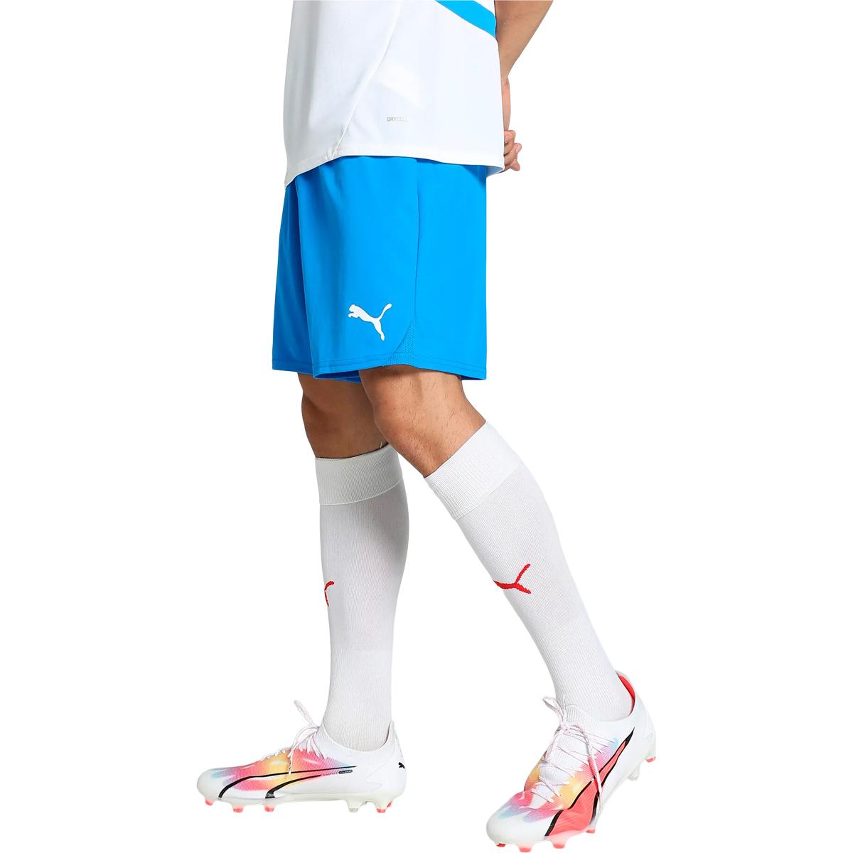 PUMA teamGOAL Træningsshorts White Glow
