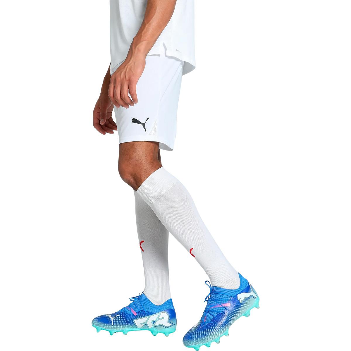 PUMA teamGOAL Træningsshorts PUMA White-For All Time Red