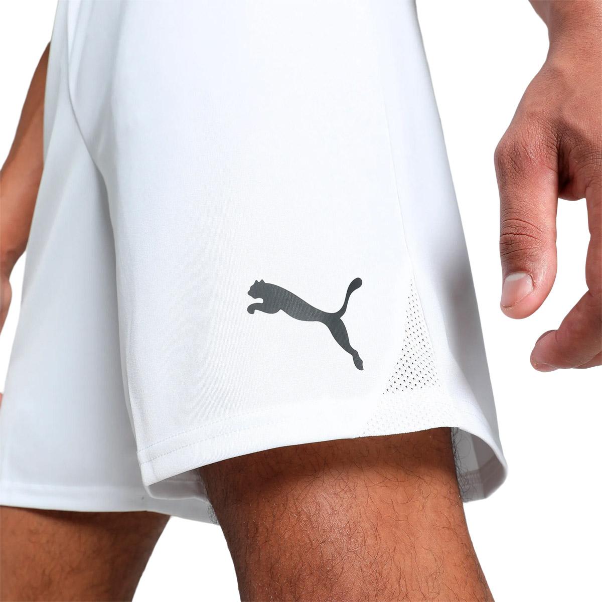 PUMA teamGOAL Træningsshorts PUMA White-For All Time Red