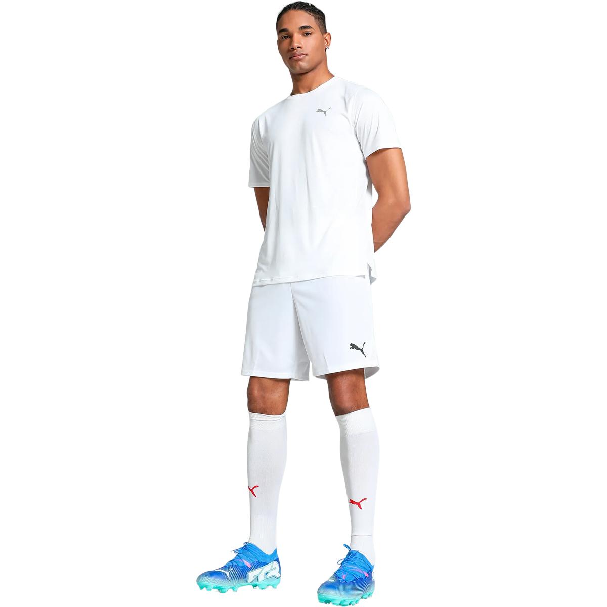 PUMA teamGOAL Træningsshorts PUMA White-For All Time Red