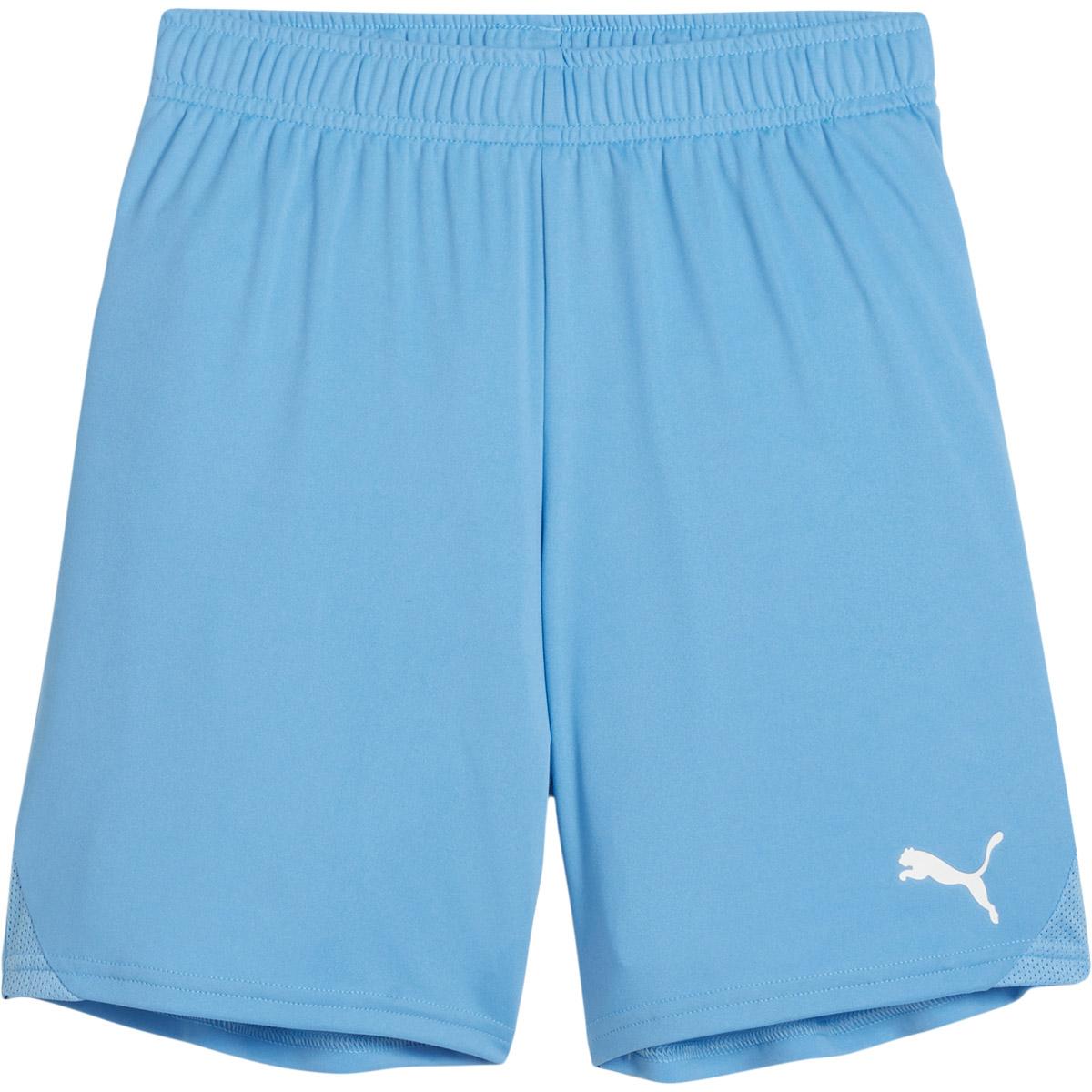 PUMA teamGOAL Træningsshorts Børn Team Light Blue-PUMA White