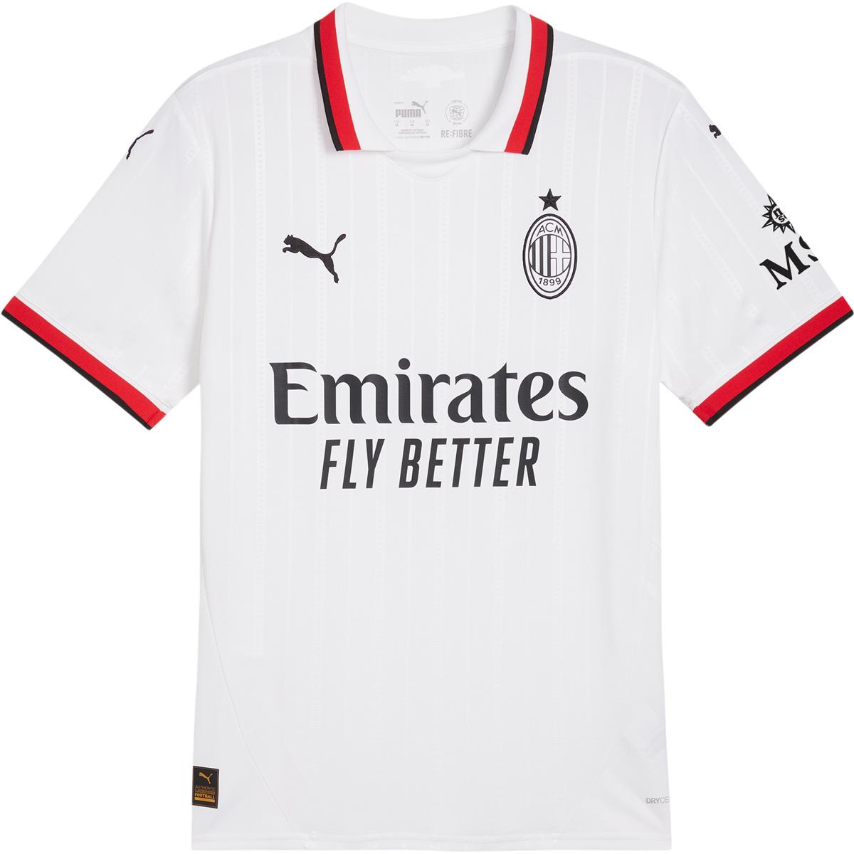 AC Milan 24/25 Udebanetrøje White Glow