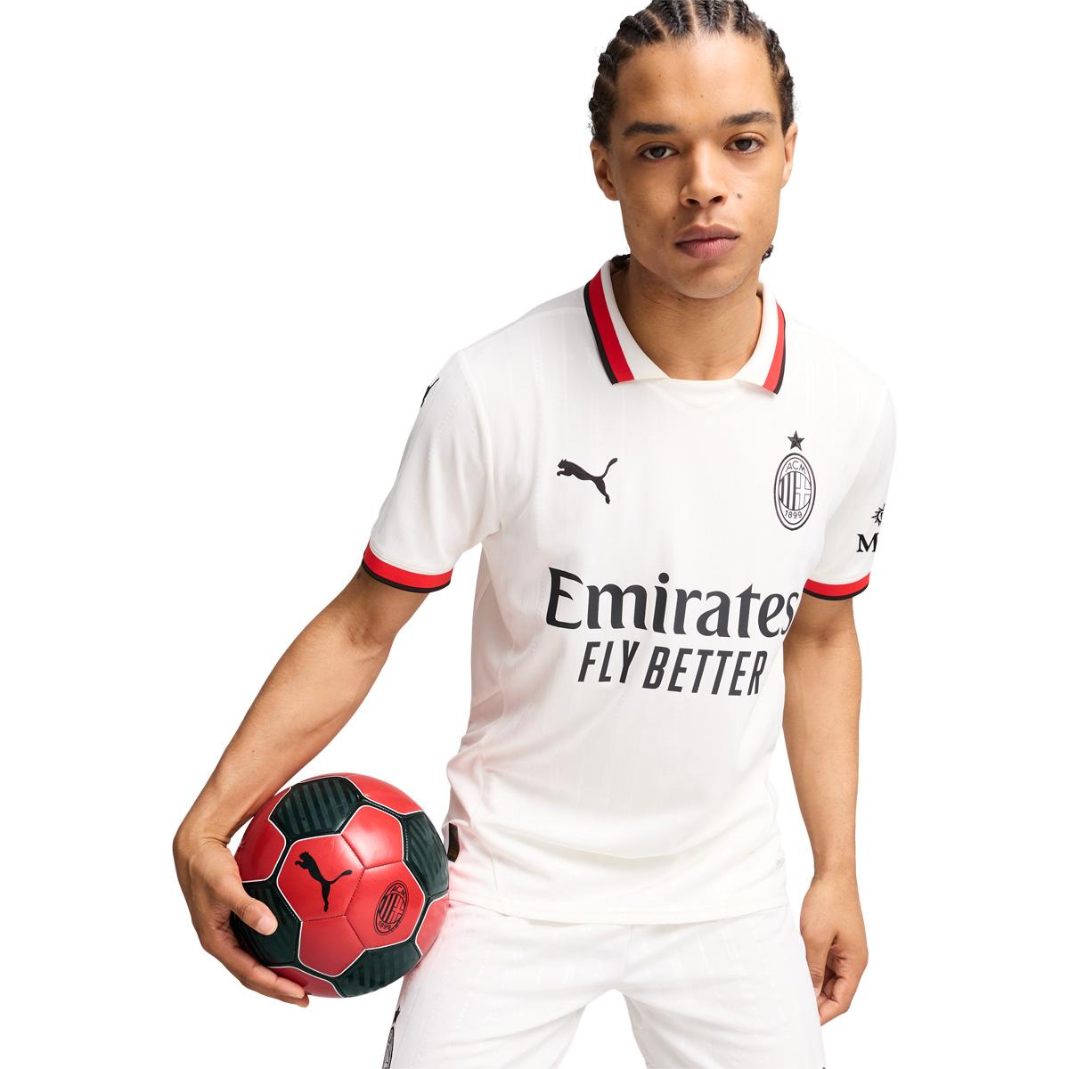 AC Milan 24/25 Udebanetrøje White Glow