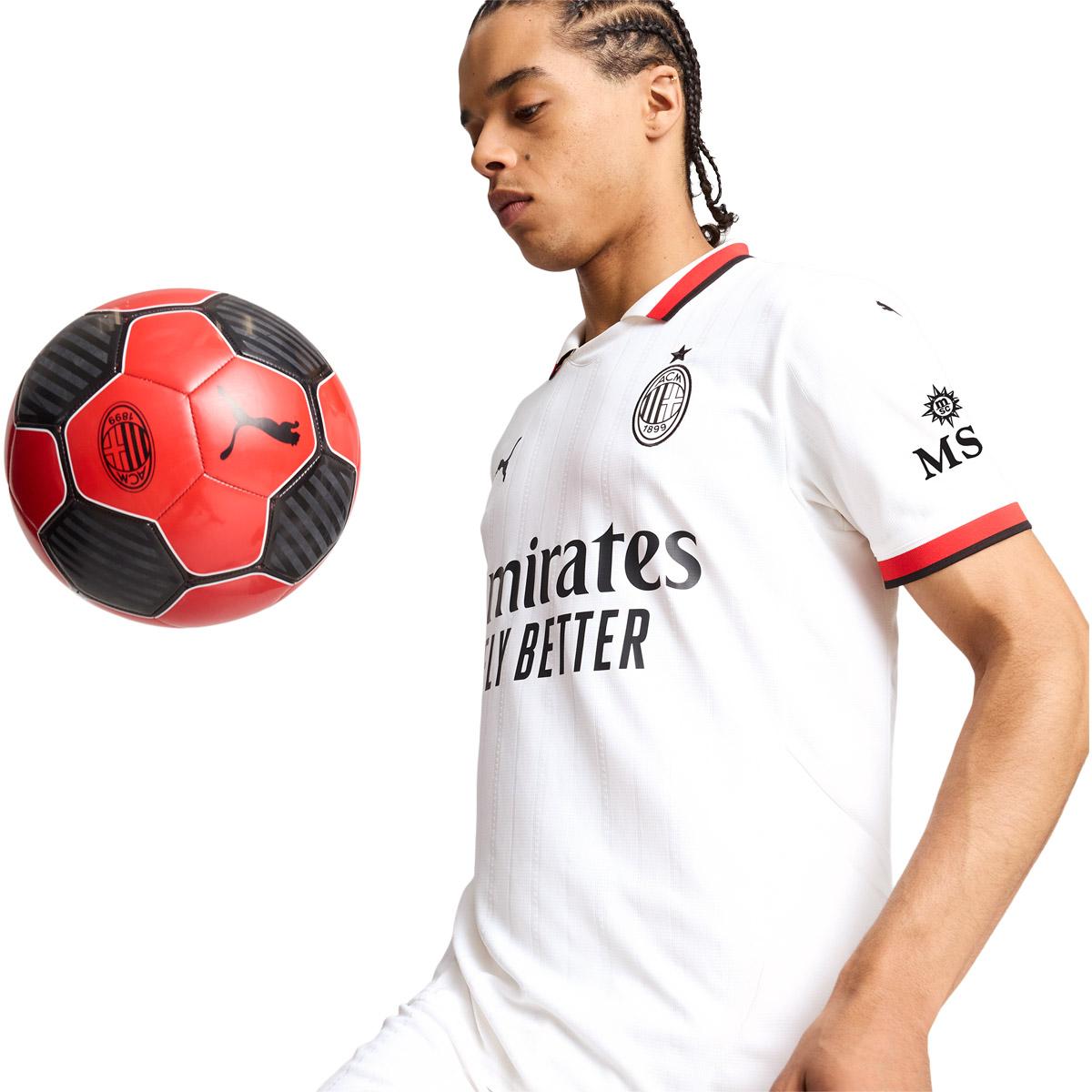 AC Milan 24/25 Udebanetrøje White Glow