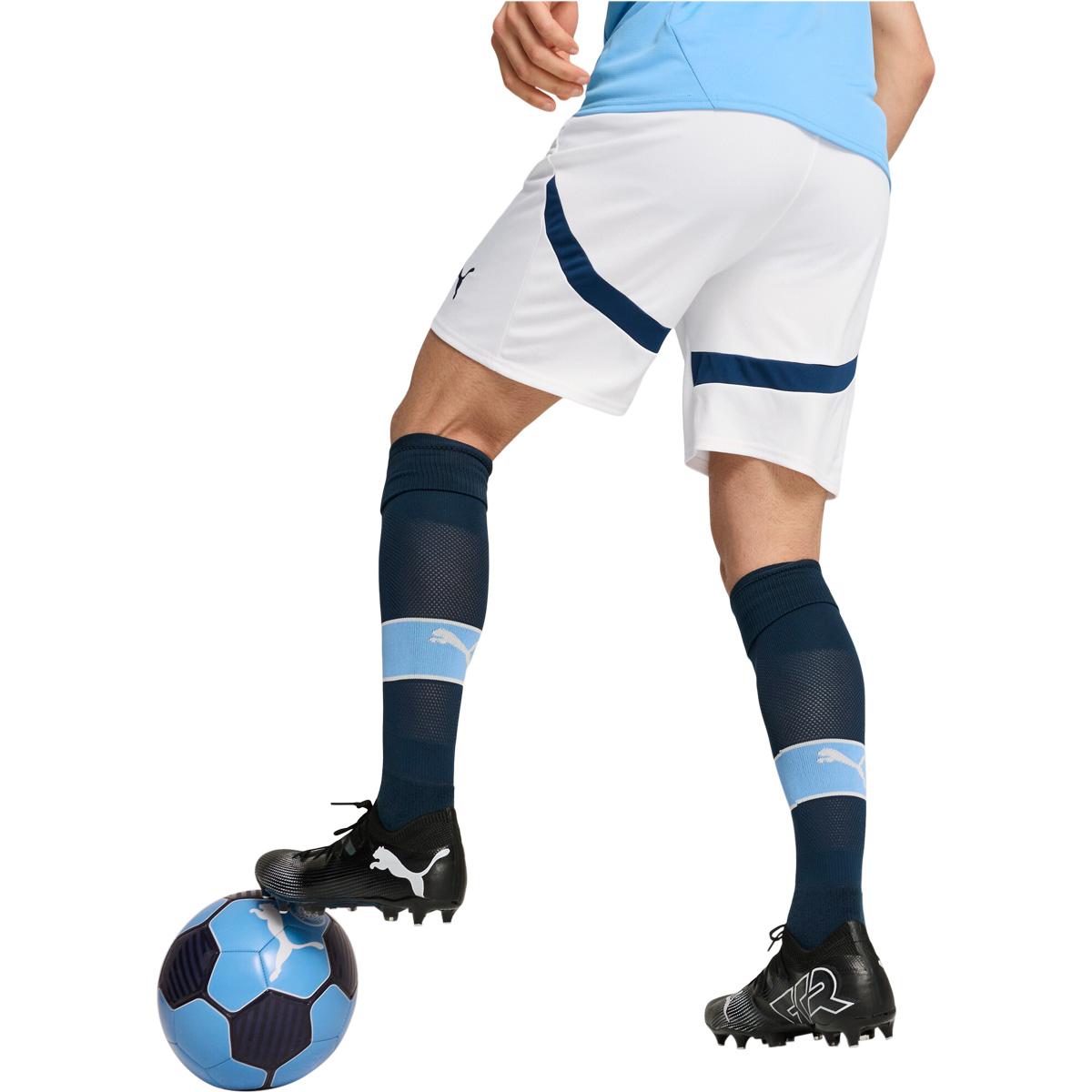 Manchester City 24/25 Hjemmebaneshorts PUMA White-For All Time Red