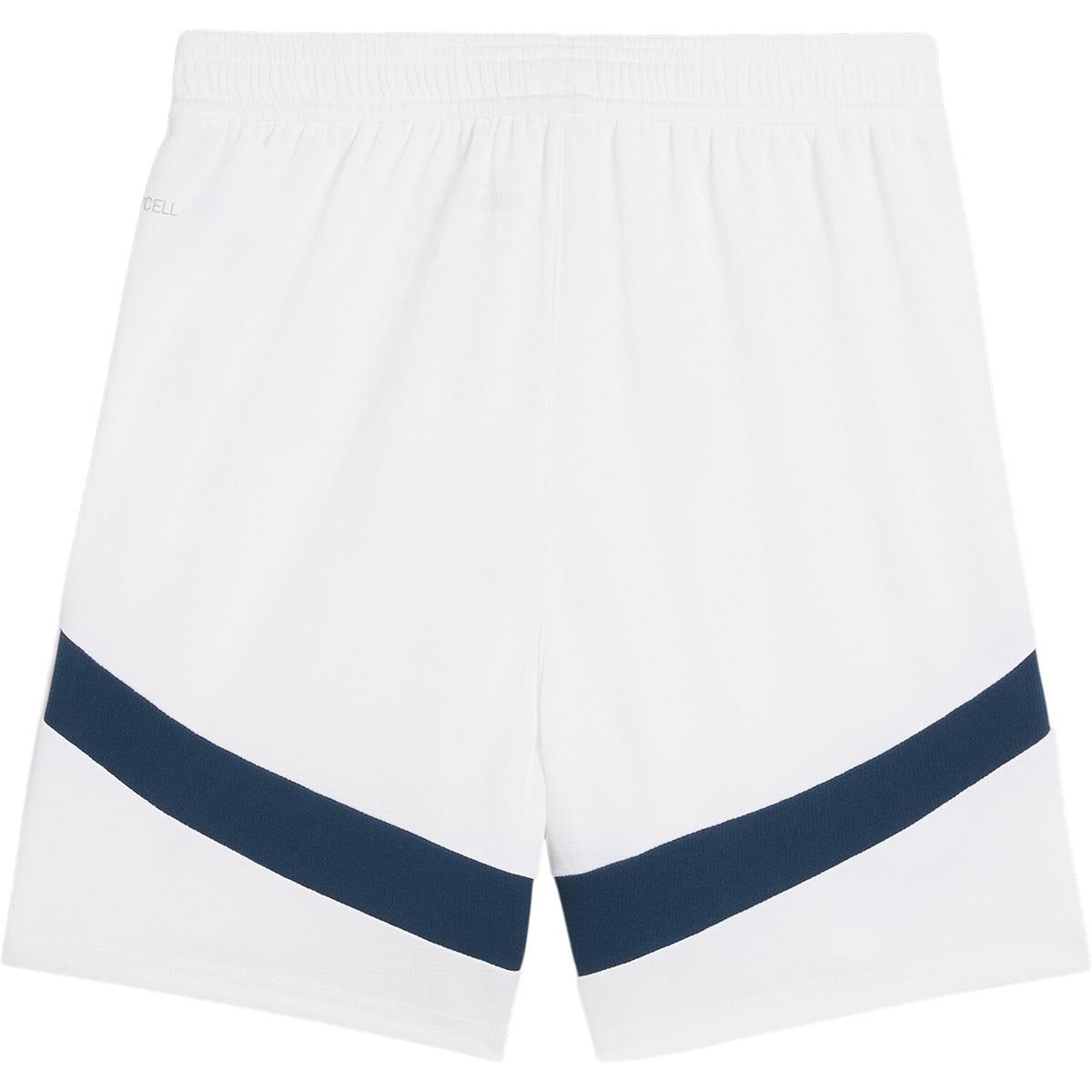 Manchester City 24/25 Hjemmebaneshorts Børn PUMA White-For All Time Red