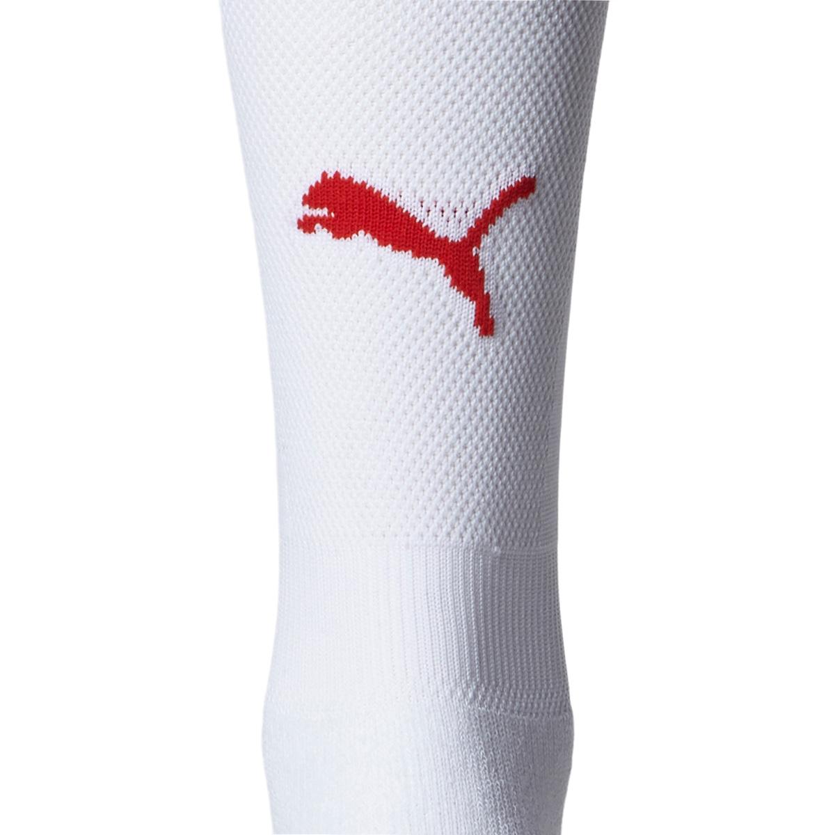 AC Milan 24/25 Fodboldstrømper PUMA White-For All Time Red
