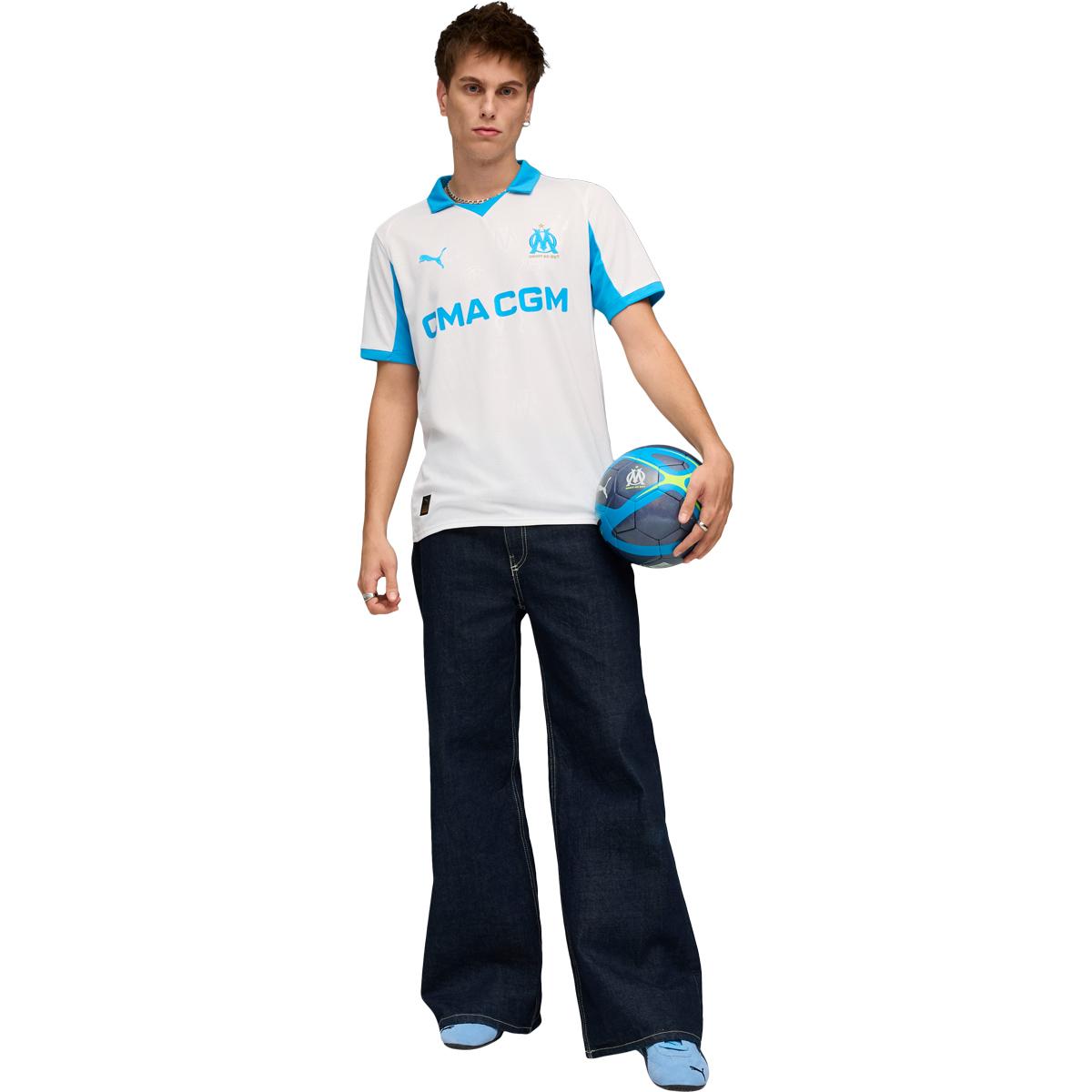 Olympique Marseille 25/26 Hjemmebanetrøje White