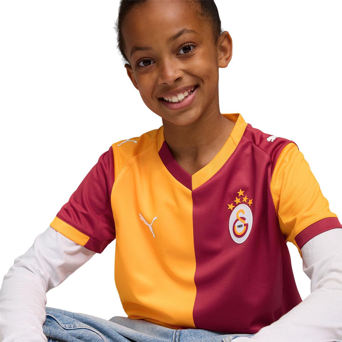 Galatasaray 25/26 Hjemmebanetrøje Børn Red/Orange