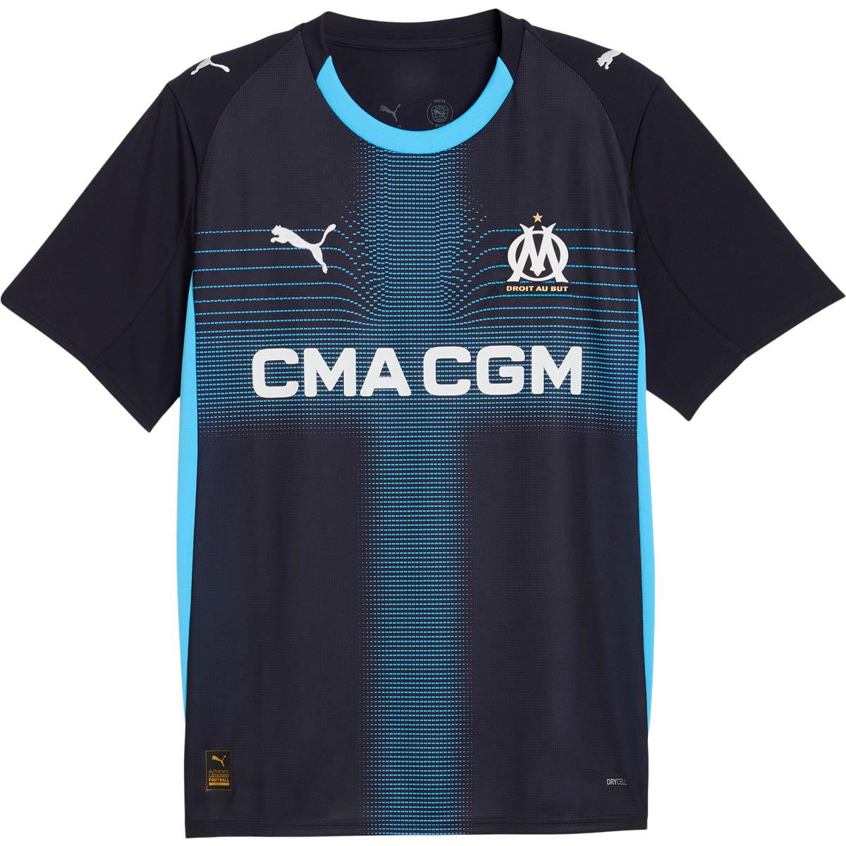Olympique Marseille 25/26 Udebanetrøje Black