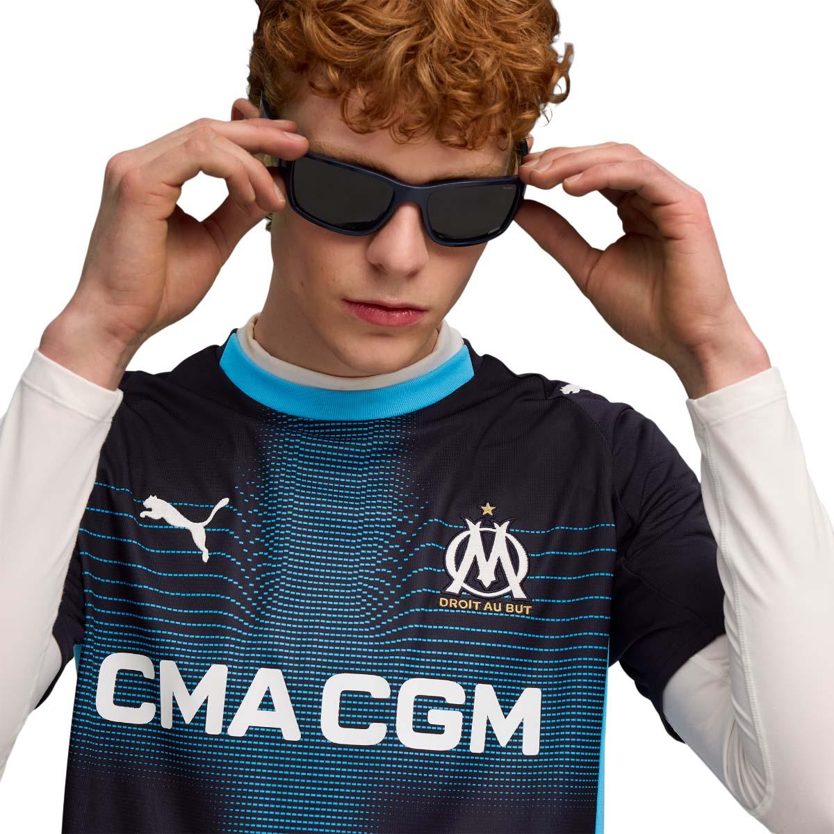 Olympique Marseille 25/26 Udebanetrøje Black