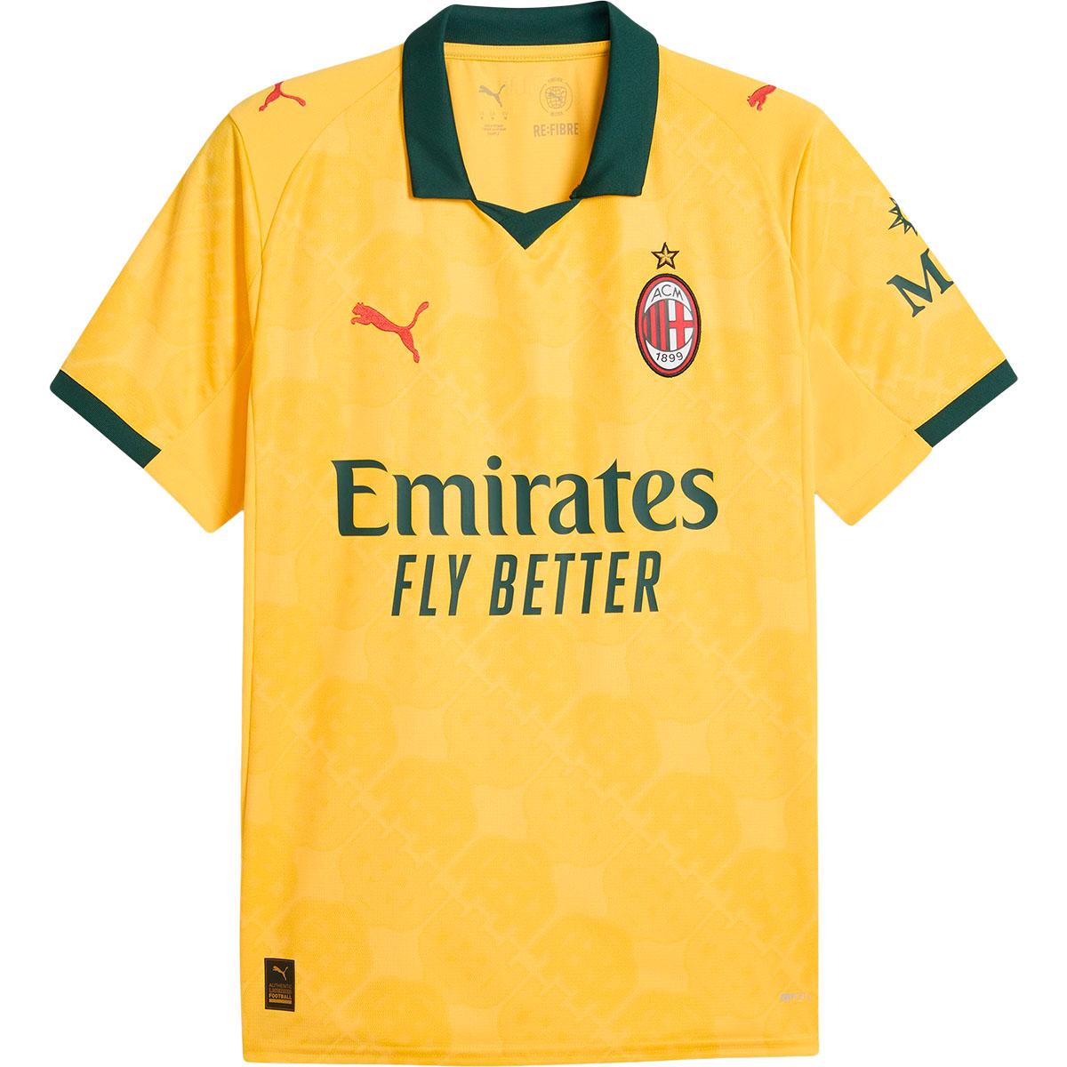 AC Milan 25/26 3. Trøje Yellow