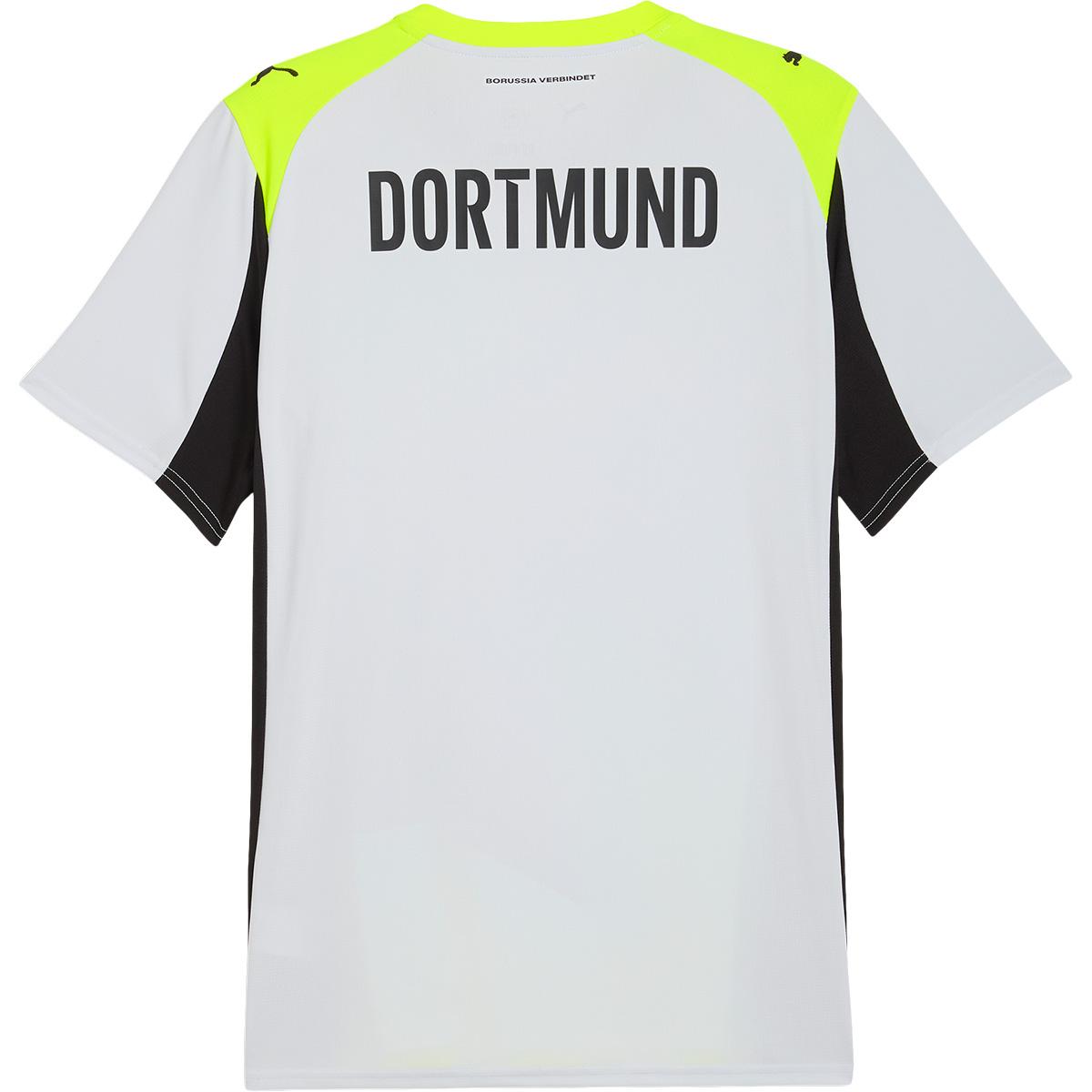 BVB Borussia Dortmund 25/26 Udebanetrøje White/Yellow