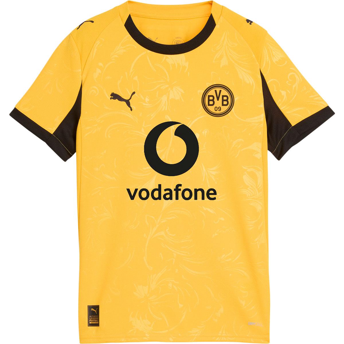 BVB Borussia Dortmund Cup 25/26 Trøje Børn Yellow