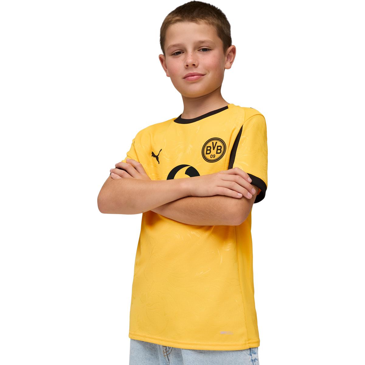 BVB Borussia Dortmund Cup 25/26 Trøje Børn Yellow
