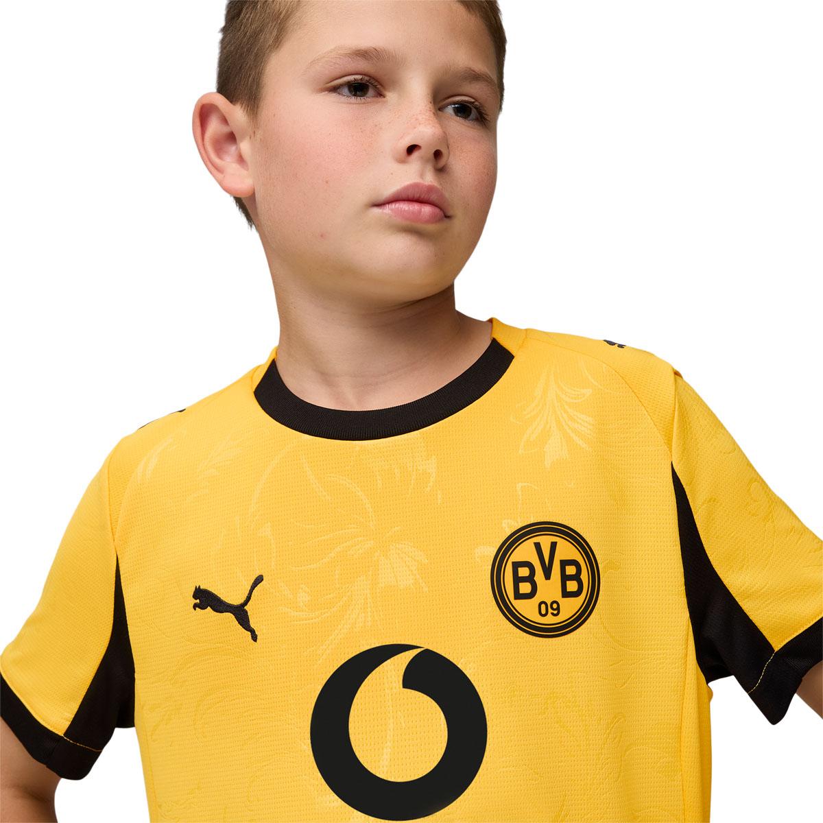 BVB Borussia Dortmund Cup 25/26 Trøje Børn Yellow