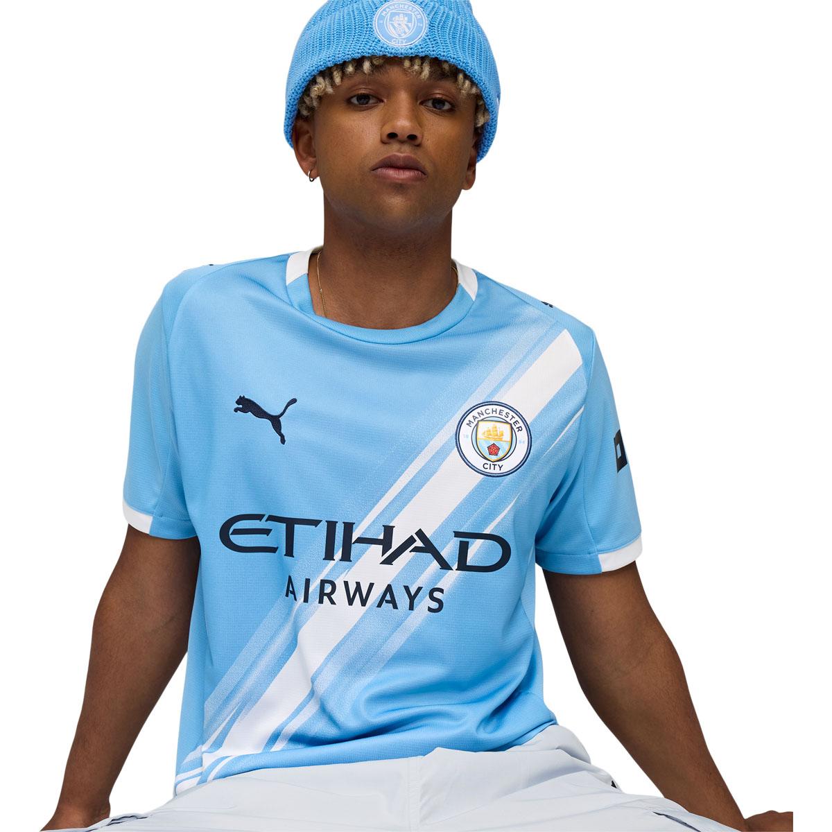 Manchester City 25/26 Hjemmebanetrøje Blue
