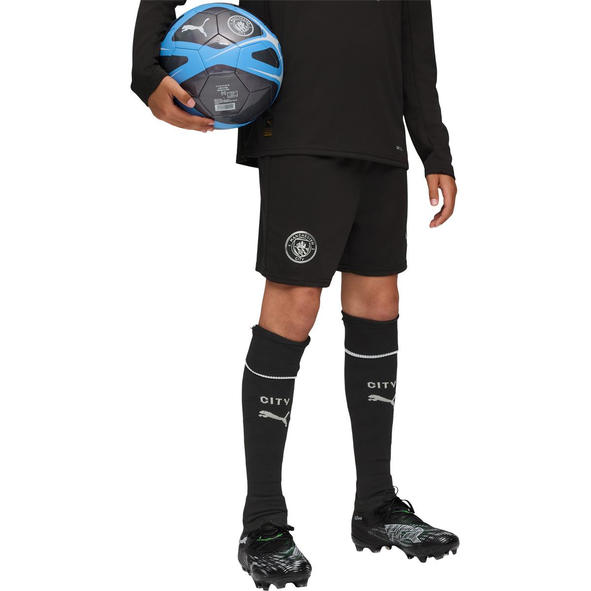 Manchester City 25/26 Udebaneshorts Børn Black