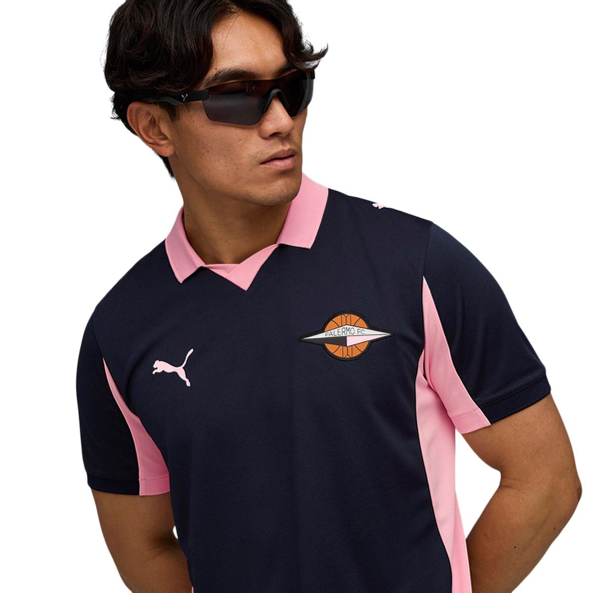 Palermo FC 25/26 Udebanetrøje Sort/pink