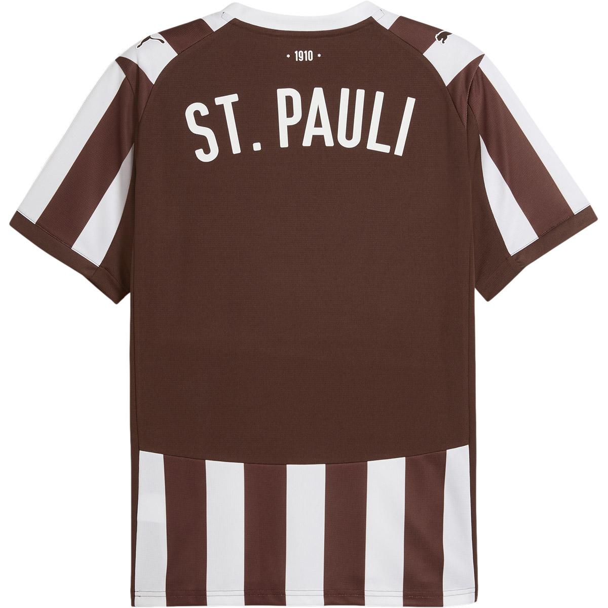 FC St. Pauli 25/26 Hjemmebanetrøje Brown/White