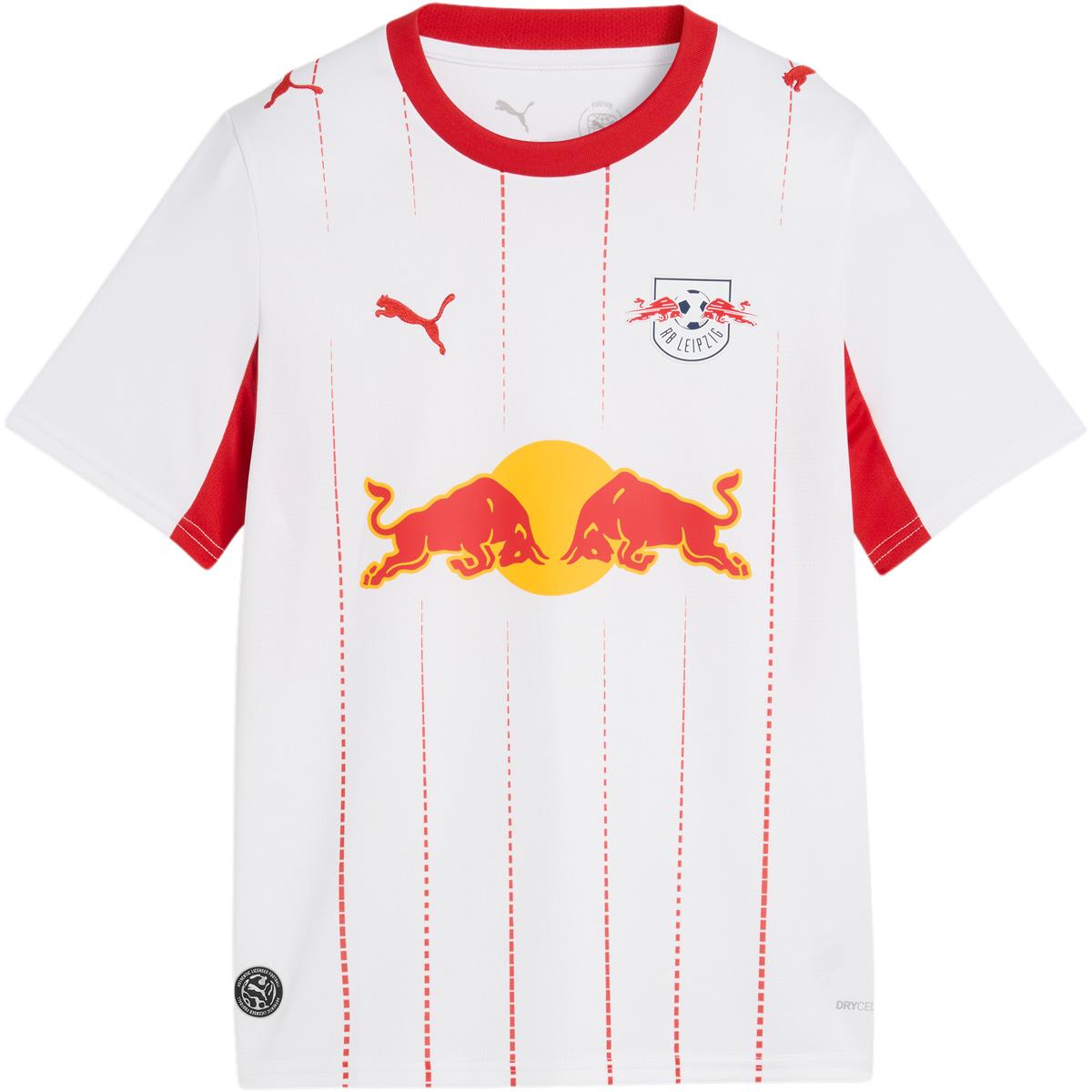 RB Leipzig 26/27 Hjemmebanetrøje Børn PUMA White-For All Time Red