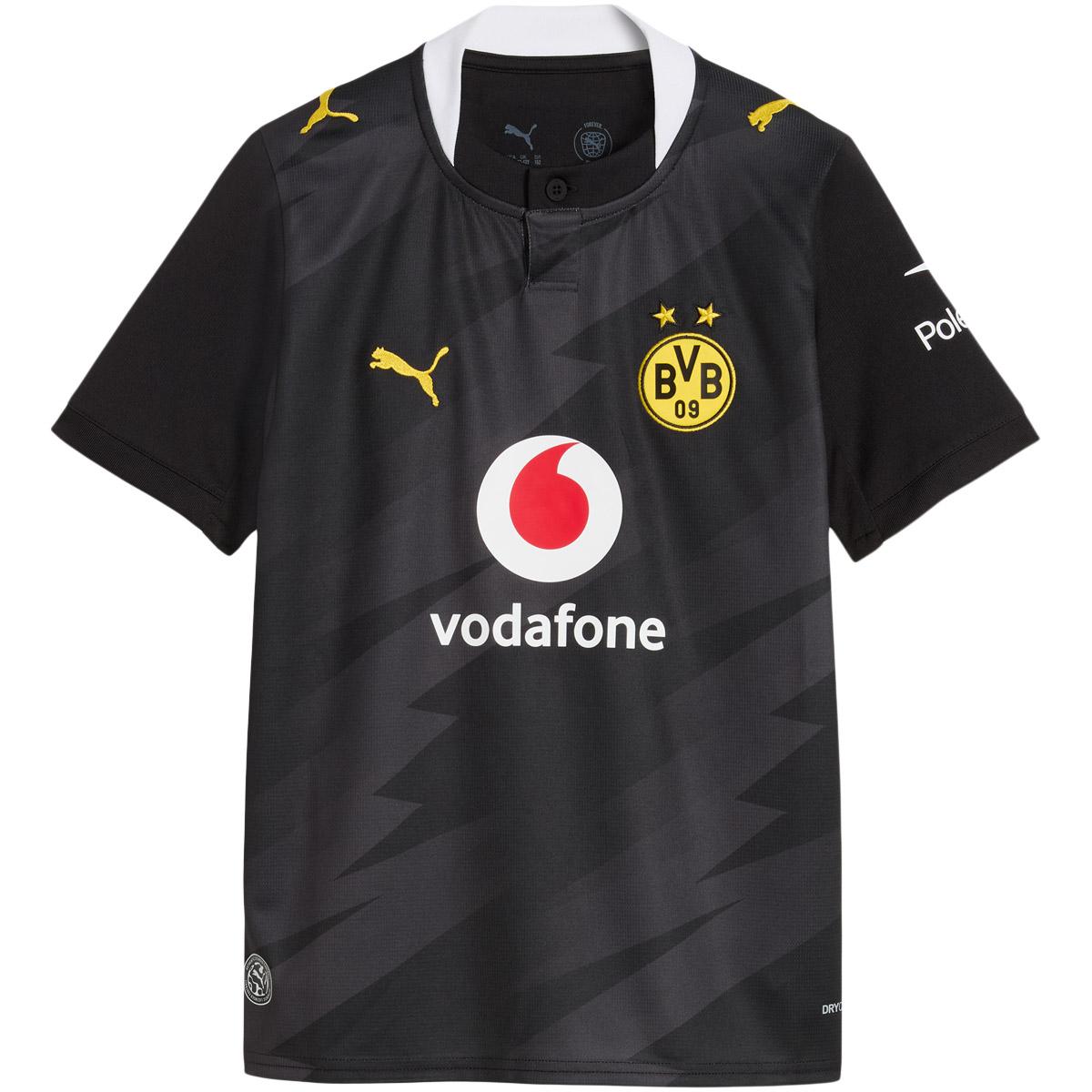 BVB Borussia Dortmund 26/27 Udebanetrøje Børn PUMA Black-Flat Dark Gray