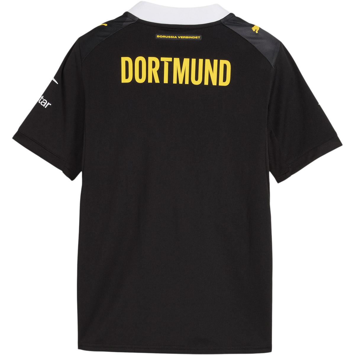BVB Borussia Dortmund 26/27 Udebanetrøje Børn PUMA Black-Flat Dark Gray