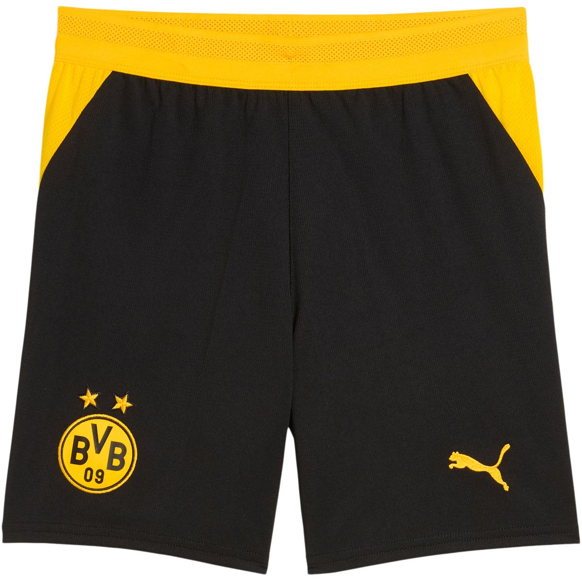 BVB Borussia Dortmund 26/27 Hjemmebaneshorts Børn PUMA Black-Faster Yellow