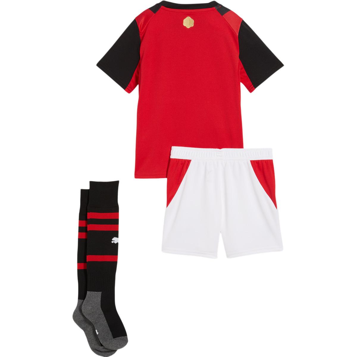 AC Milan 26/27 Hjemmebanesæt Børn PUMA Black-For All Time Red